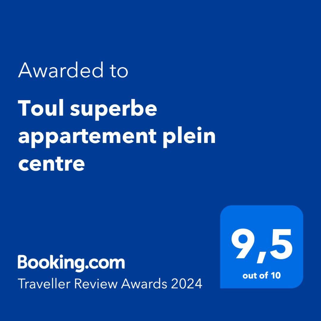 Toul superbe appartement plein centre Extérieur photo